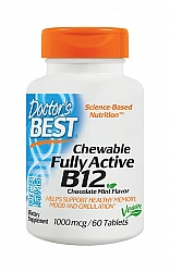 Doctor's Best Chewable Fully Active B12 1000 mcg