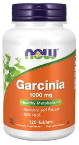 Now Foods Garcinia 1000 mg Svorio valdymas