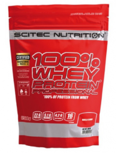 Scitec Nutrition 100% Whey Protein Professional Vadakuvalgu kontsentraat, WPC