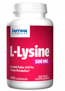 Jarrow Formulas L-Lysine 500 mg L-Lizīns Aminoskābes