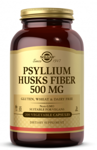 Solgar Psyllium Husks Fiber 500 mg