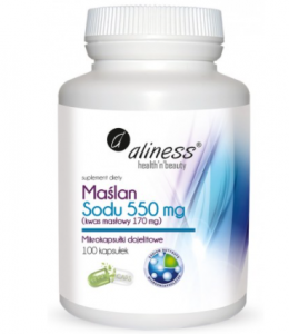 Aliness Sodium butyrate 550 mg