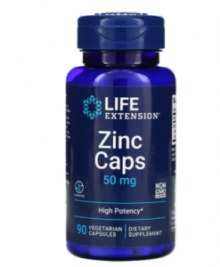 Life Extension Zinc Caps 50 mg