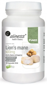 Aliness Lion’s Mane 400 mg (Extract)