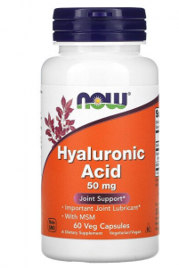 Now Foods Hyaluronic Acid 50 mg
