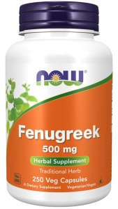 Now Foods Fenugreek 500 mg