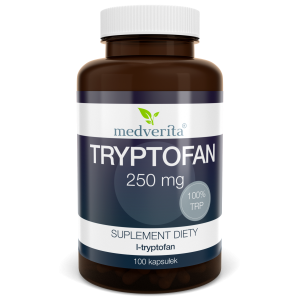 Medverita L-Tryptophan 250 mg L-trüptofaan Aminohapped