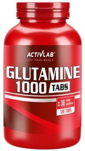 Activlab Glutamine 1000 L-glutamiin Aminohapped Pärast treeningut ja taastumist