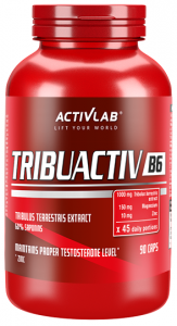 Activlab Tribuactiv B6 Tribulus Terrestris ZMA Testosterooni taseme tugi