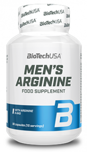 Biotech Usa Men’s Arginine Testosteronas, kompleksas L-argininas Amino rūgštys