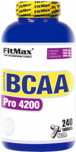 FitMax BCAA Pro 4200 Aminoskābes