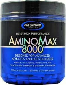 Gaspari Nutrition AminoMax 8000 BCAA Post Workout & Recovery