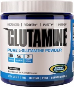 Gaspari Nutrition Glutamine L-glutamiin Aminohapped Pärast treeningut ja taastumist