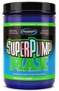Gaspari Nutrition Superpump Max Azoto oksido stiprintuvai Prieš treniruotę ir energija