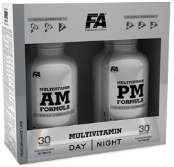 FA Nutrition Multivitamin AM + PM Formula Spordi multivitamiinid