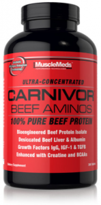 MuscleMeds Beef Aminos Pełne spektrum aminokwasów