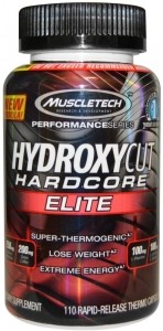 MuscleTech Hydroxycut Hardcore Elite Rasvapõletid Kaalu juhtimine