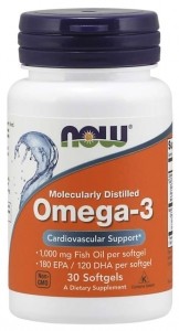 Now Foods Omega-3 Molecularly Distilled