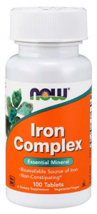 Now Foods Iron Complex