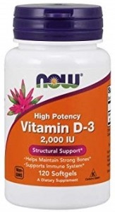 Now Foods Vitamin D-3 2000 IU