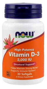 Now Foods Vitamin D-3 2000 IU