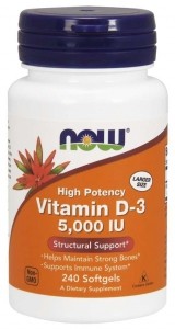 Now Foods Vitamin D-3 5000 IU