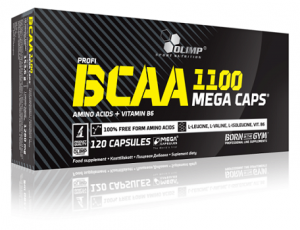 Olimp BCAA 1100 Mega Caps Amino rūgštys
