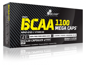 Olimp BCAA 1100 Mega Caps Aminoskābes