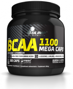 Olimp BCAA 1100 Mega Caps Aminoskābes