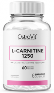 OstroVit L-Carnitine 1250 L-karnitinas Svorio valdymas