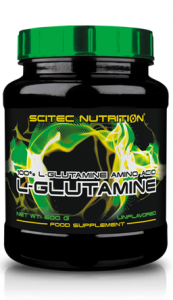Scitec Nutrition L-Glutamine L-glutaminas Amino rūgštys Po treniruotės ir atsigavimas
