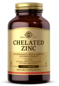 Solgar Chelated Zinc 22 mg