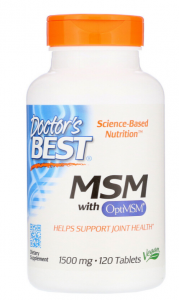 Doctor's Best MSM with OptiMSM 1500 mg