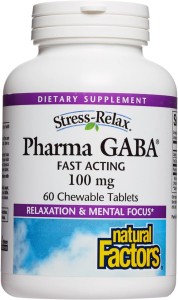 Natural Factors Pharma GABA 100 mg