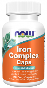Now Foods Iron Complex Caps