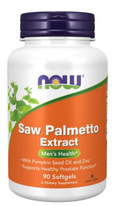 Now Foods Saw Palmetto Extract with Pumpkin Seed Oil and Zinc