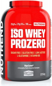 Nutrend ISO Whey PROZERO Изолят Сывороточного Белка, WPI Протеины