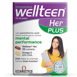 Vitabiotics Wellteen Her Plus