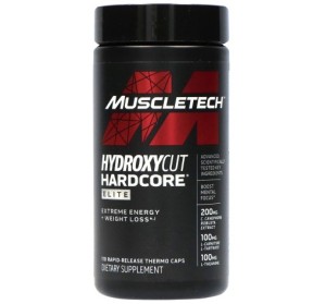 MuscleTech Hydroxycut Hardcore Elite Tauku Dedzinātāji Svara Kontrole