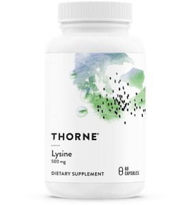Thorne Research L-Lysine 500 mg L-Lizīns Aminoskābes