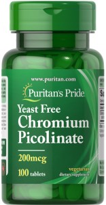 Puritan's Pride Chromium Picolinate 200 mcg