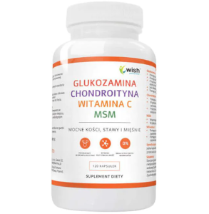 WISH Pharmaceutical Glucosamine Chondroitin MSM Vitamin C