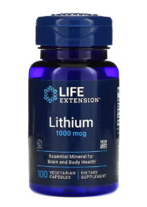 Life Extension Lithium 1000 mcg