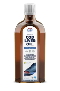 Osavi Norwegian Cod Liver Oil 1000 mg Omega 3