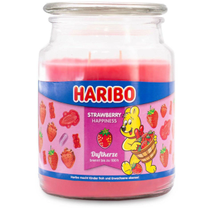 Haribo Kvapioji Žvakė Strawberry Happiness