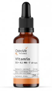 OstroVit Vitamin D3 + K2 MK-7 drops
