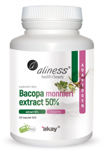 Aliness Bacopa monnieri extract 50%  500 mg