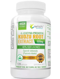 WISH Pharmaceutical Kudzu Root Extract 500 mg