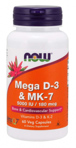 Now Foods Mega D-3 & MK-7