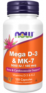 Now Foods Mega D-3 & MK-7